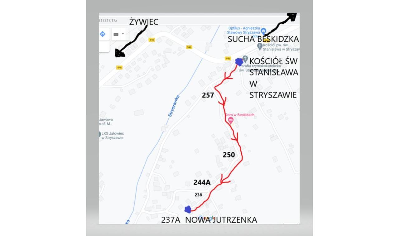 Apartmán Nowa Jutrzenka Stryszawa Exteriér fotografie